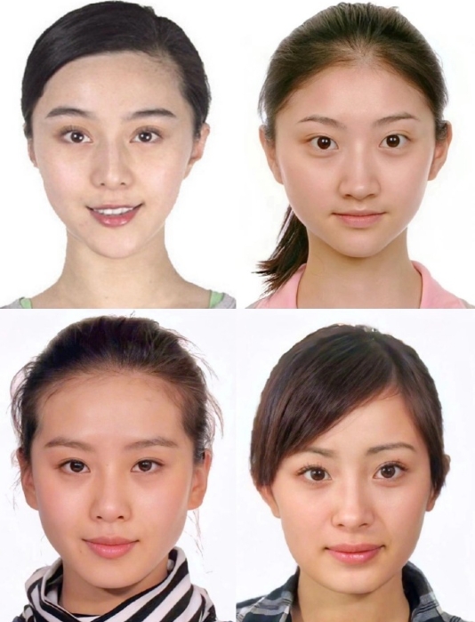 直观的感受到北方女孩的冲击力
真是应了那句话“一方水土养一方人” ​​​