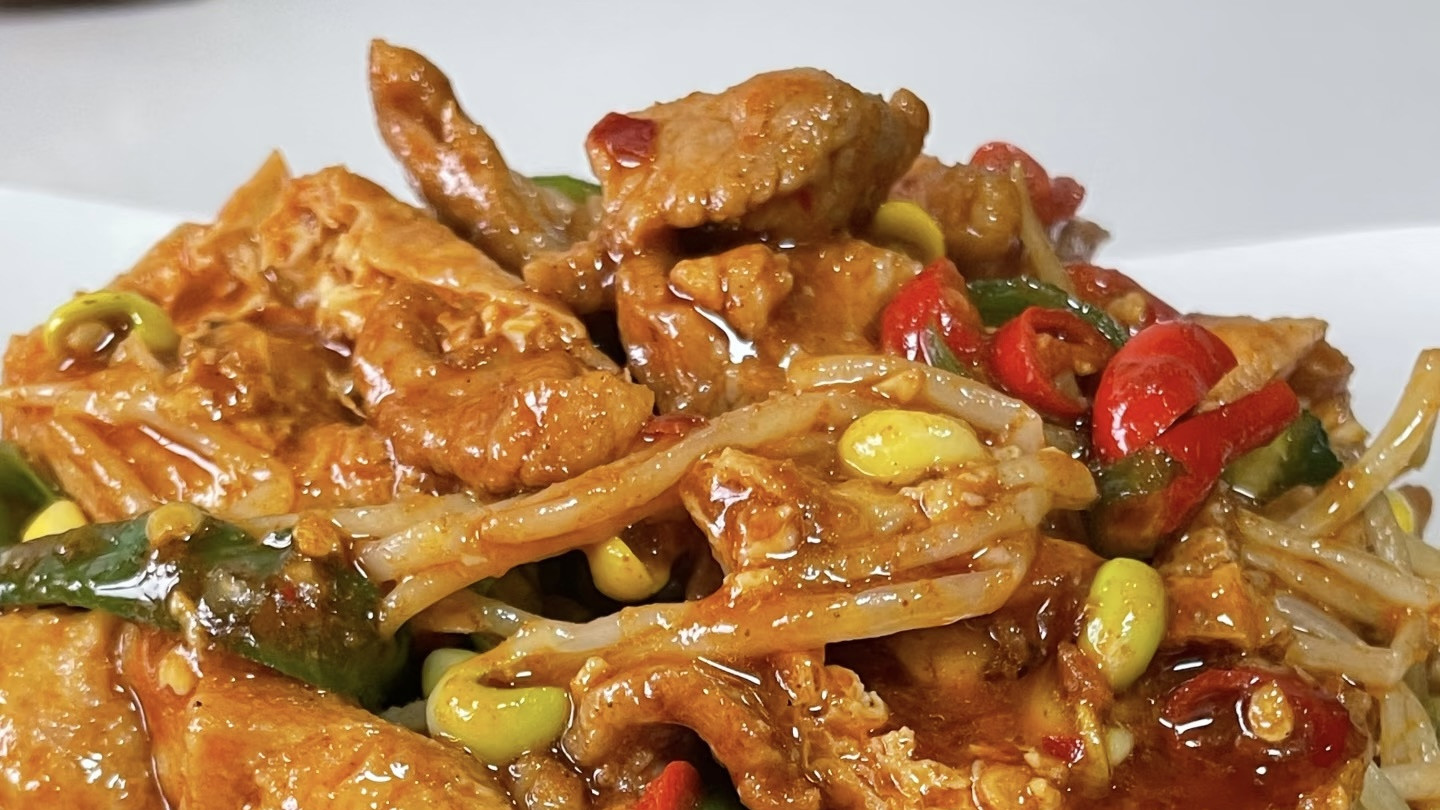 5分钟搞定下饭菜！油豆泡瘦肉豆芽香到舔盘