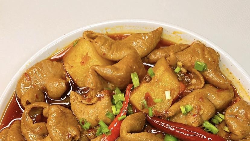 肥肠烧土豆：鲜香软烂，超级下饭，巨好吃！