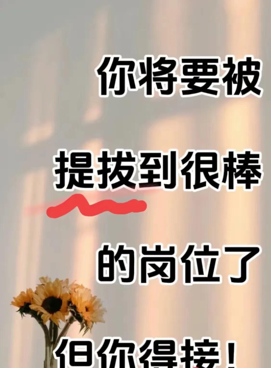 苦尽甘来，在工作里打拼了好些年。
一直郁郁不得志。
不过没关系。
今天好运就降临