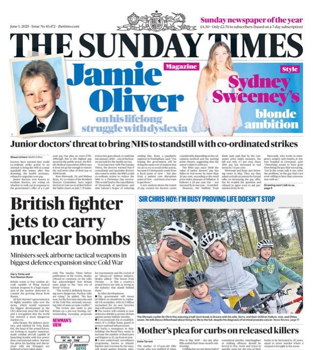 英国正试图购买能够携带战术核武器的战机，作为该国核威慑力量重大改革的一部分——这