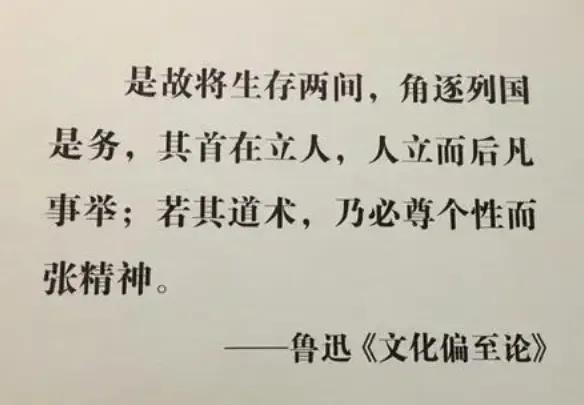鲁迅先生，说得真好。