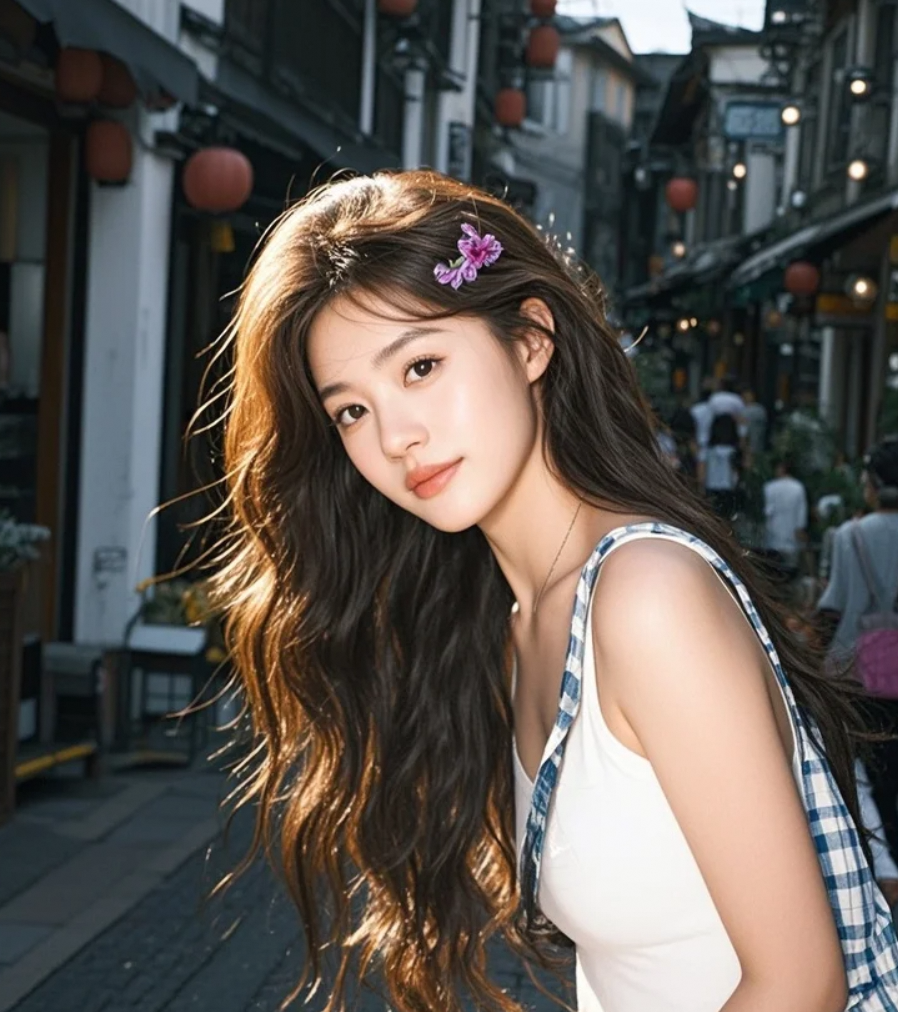 石板路上回眸，你看到我眼里的光了吗？