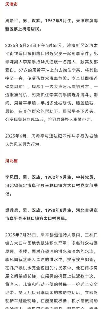 新疆00后女辅警光荣上榜，致敬！又有69人登上见义勇为勇士榜，张军桥医生登上见义
