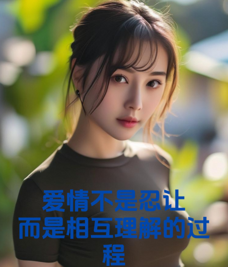 爱情不是忍让，而是相互理解的过程