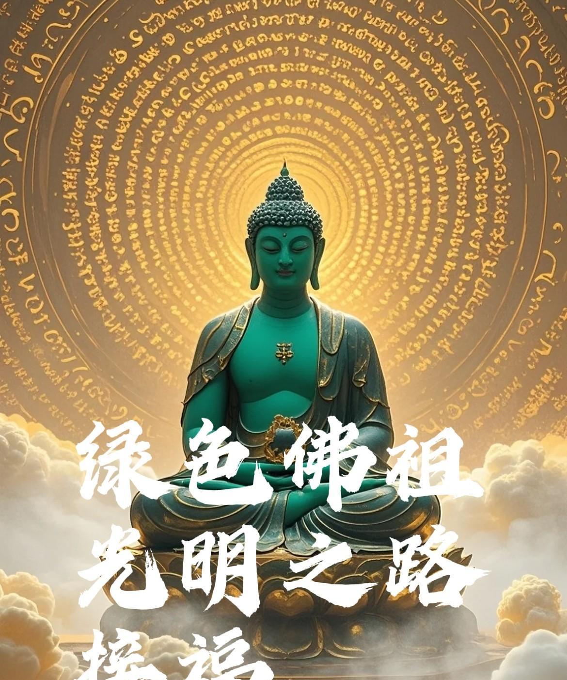 佛祖有言：绿色佛祖保佑你
近来与你发生矛盾之人，或许正为你抵御着一场潜在的灾祸。