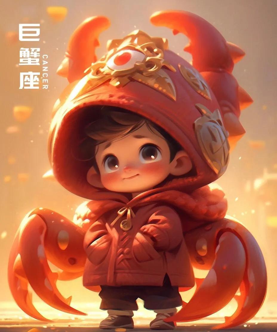 巨蟹座座
巨蟹座人啊，今天是你儿女的幸运日，不管多累都要替孩子接住，从此以后孩子