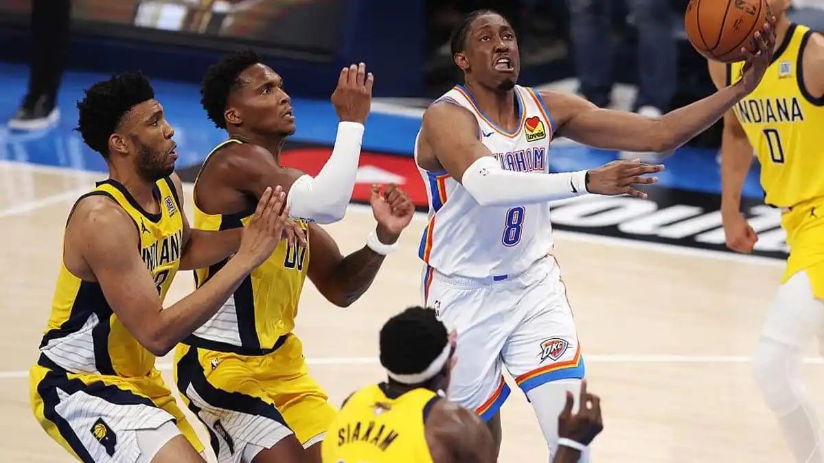 NBA季后赛雷霆主场对阵步行者G5比赛已经结束。本场比赛，雷霆球员杰伦-威廉姆斯