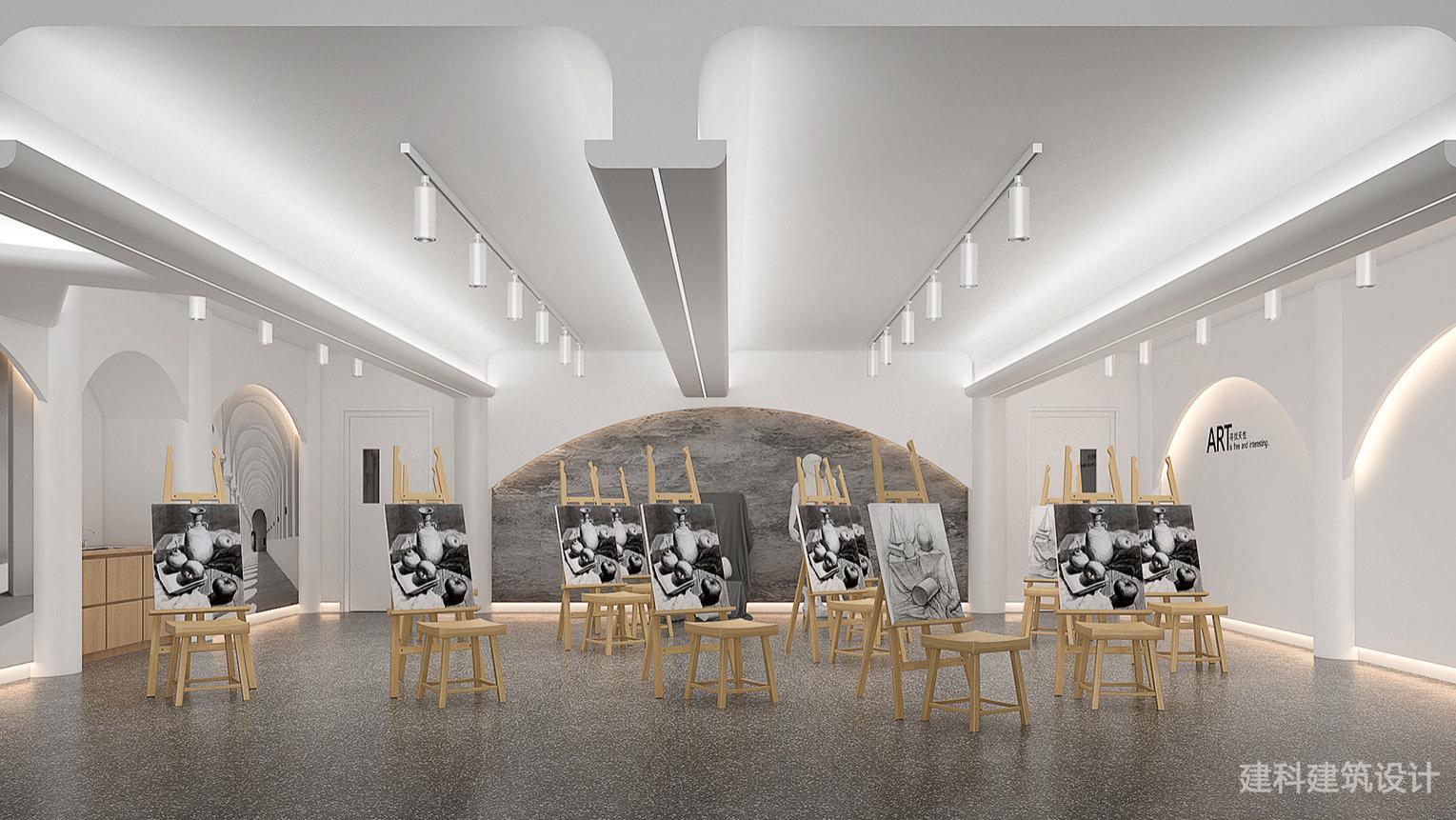 艺术学校装修设计案例