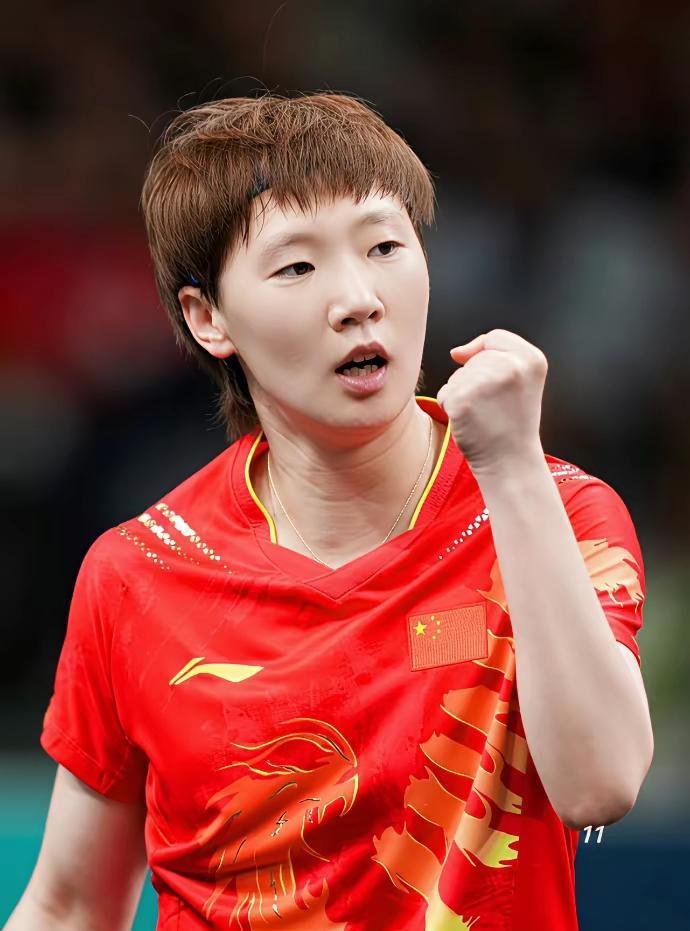 王曼昱又把张本美和打哭了！
中国大满贯赛女单半决赛
王曼昱遇到了对国乒一向不服气
