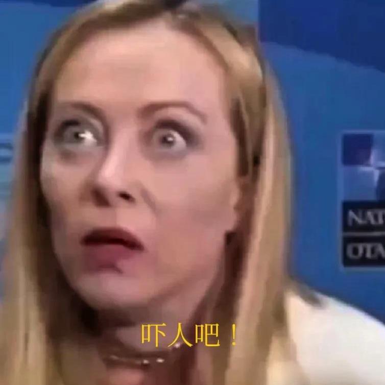 有人说梅洛尼漂亮，可在我看来，她那双所谓的“死鱼眼”就透着股子不善。
就拿她向马