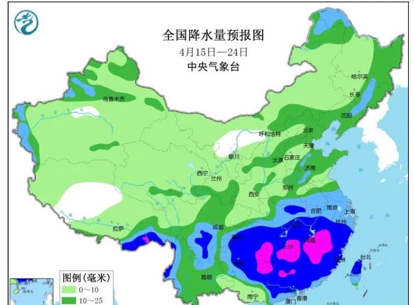 未来十天形势来看，影响我国干热暖风强今天频繁，冷空气弱化，西风槽偏高，加上副高西