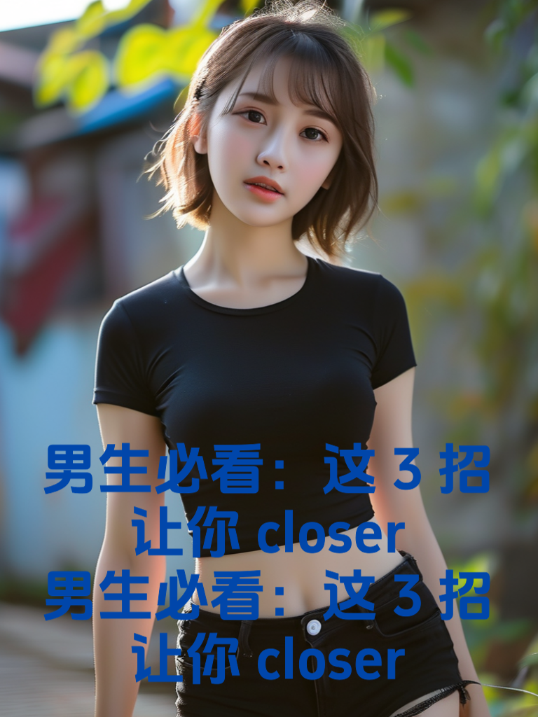 男生必看：这3招让你 closer