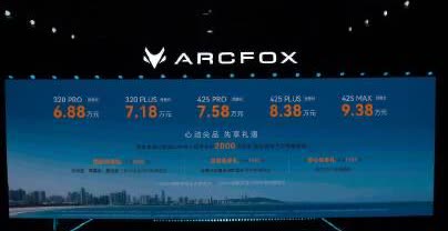 昨晚，极狐T1正式公布了预售价：6.88-9.38万，两小时就收到了11086个