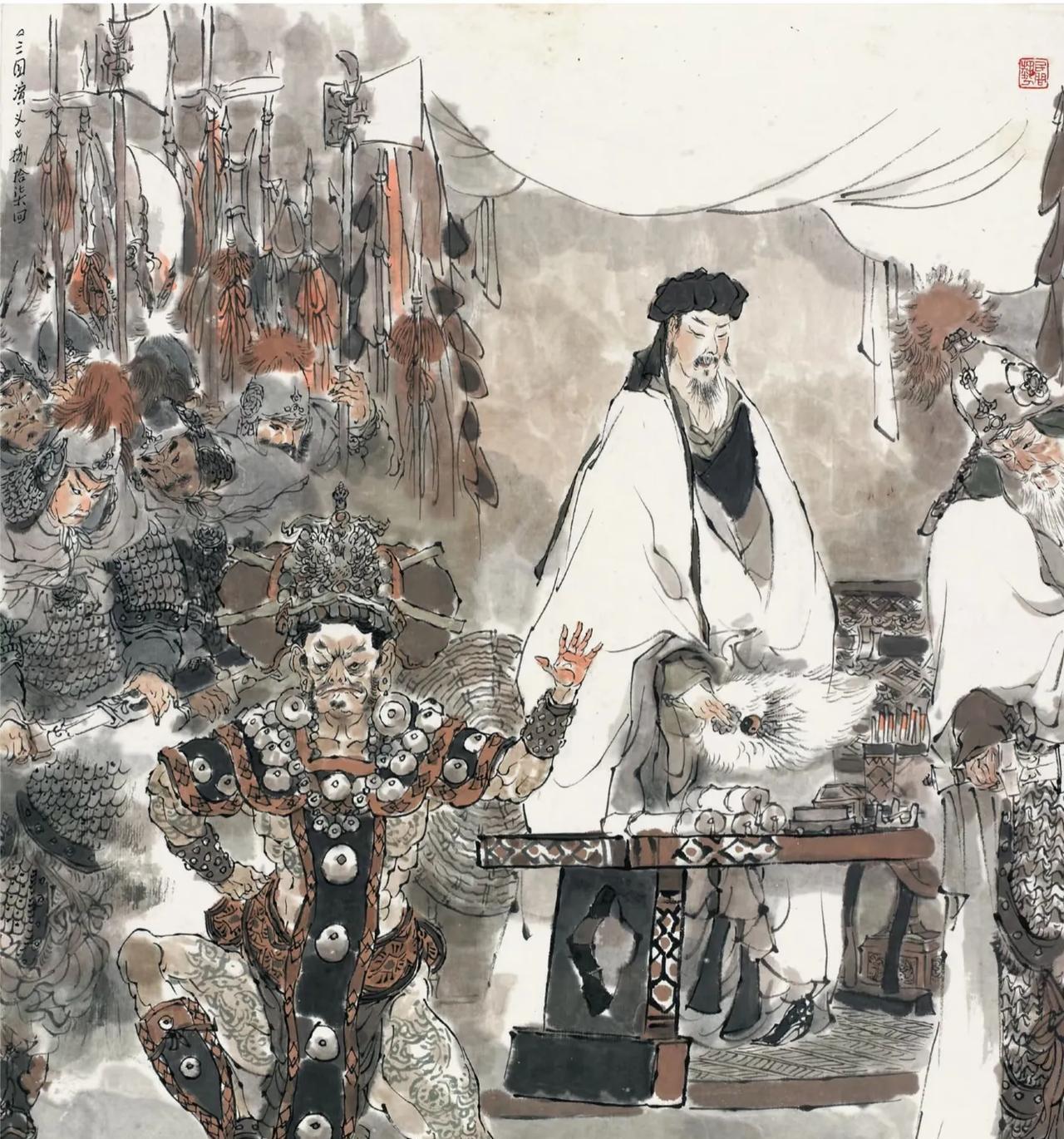 7擒7放的友谊，诸葛亮的离世，他比谁都难过!
五丈原的讣音传入南中的那天孟获正在