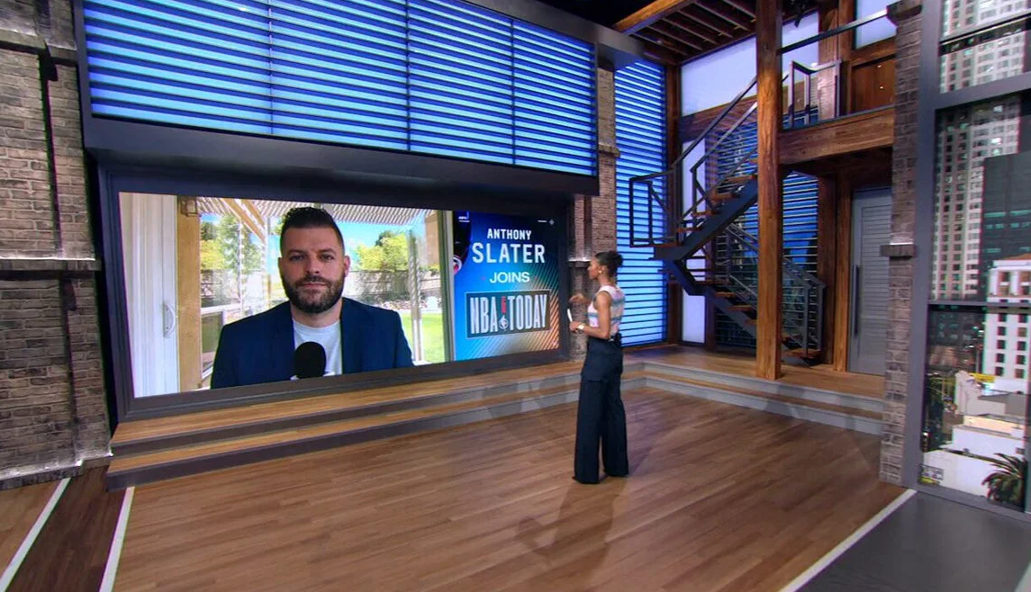 勇士队记者Anthony Slater在ESPN的节目上谈到了球队受限制自由球员