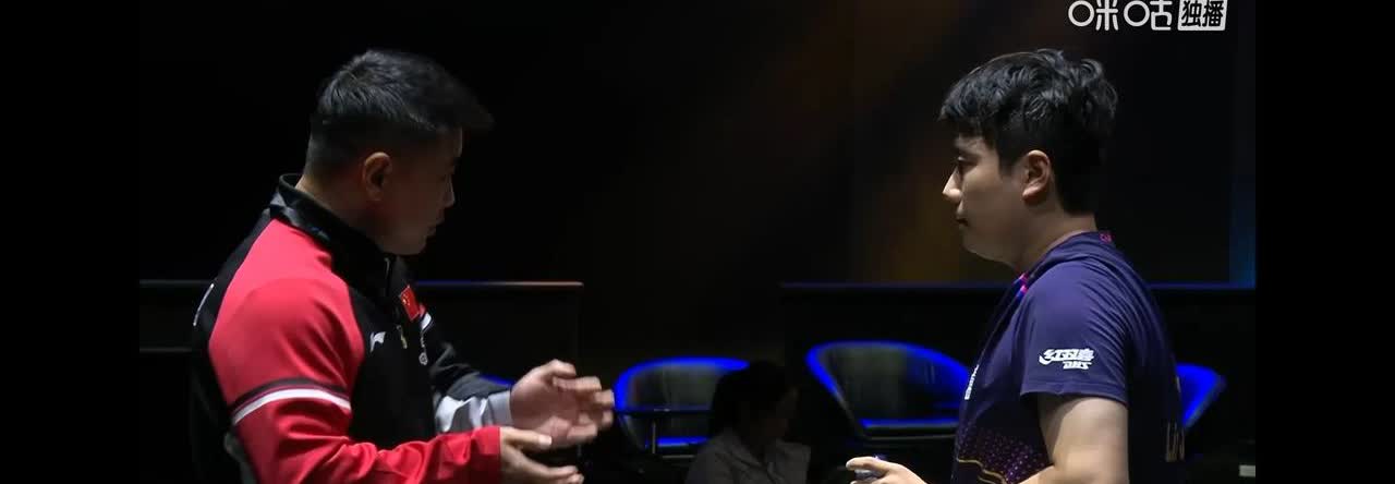 让皓哥体验一把志强的感受，心脏受不了啊。
大胖在输掉第一局之后，第二局打的非常