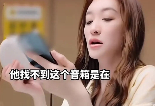 在一场活动中，李小冉尝试用手机蓝牙连接音响，却一时找不到蓝牙设备，疑惑地表示音响