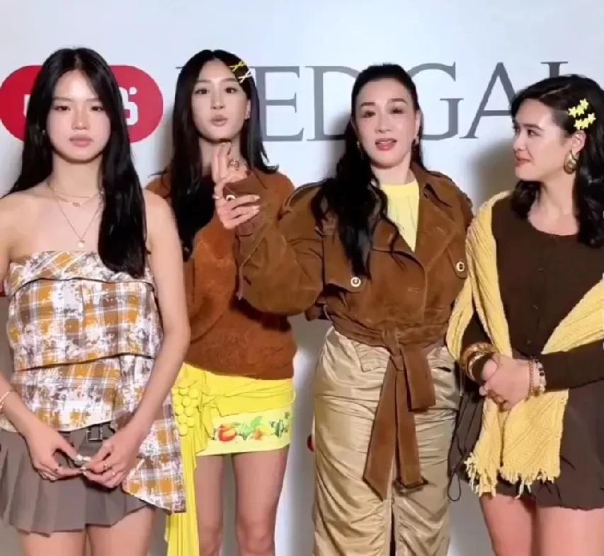 钟丽缇太好命了！生了三个如花似玉的女儿。每个女儿的长相都不像她，但是每个女儿单独