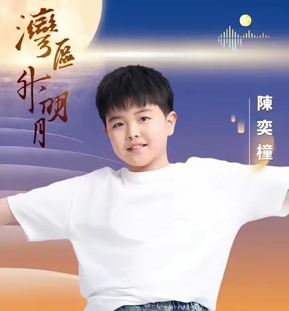果然是近水楼台先得月
佟丽娅儿子正式出道征战娱乐圈！
湾区升明月宣传海报，陈思诚