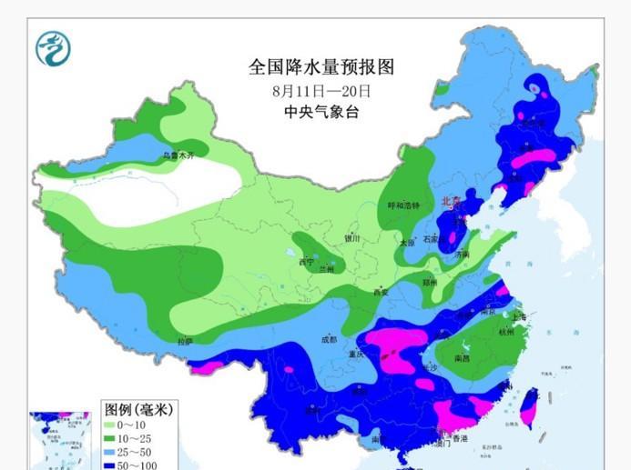 【中旬天气预报】最新报来看 中旬期间，影响我国冷空气偏西偏东。实力偏弱。这种背景