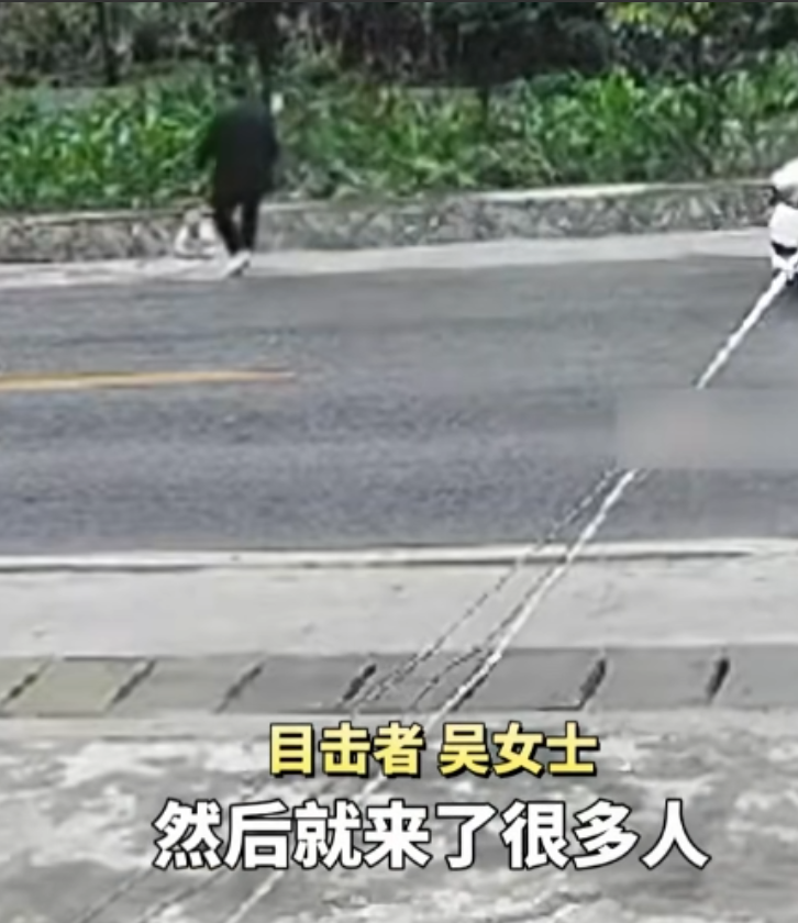 “命真大！”湖北恩施，一对夫妻在干活时，突然听到一声巨响，两人出门查看后发现，有
