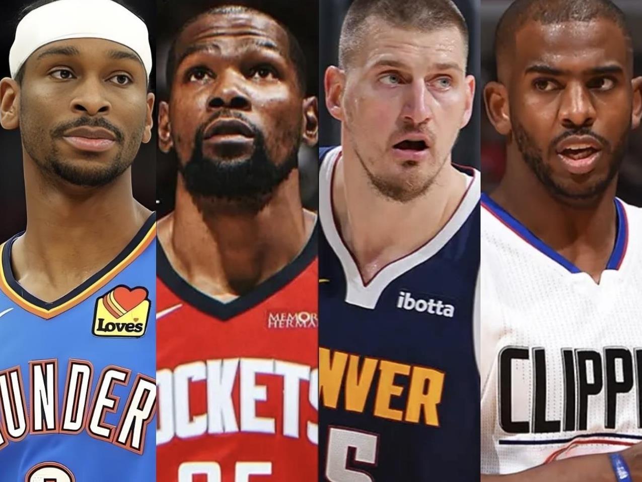 NBA新转播商NBC：休赛季操作前7球队
以下为要点归纳，最优为火箭和掘金：
1