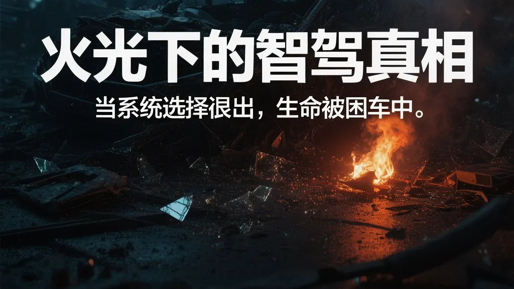 砸不开的车门，退不出的系统：成都车祸揭开智驾行业的“逃生悖论”