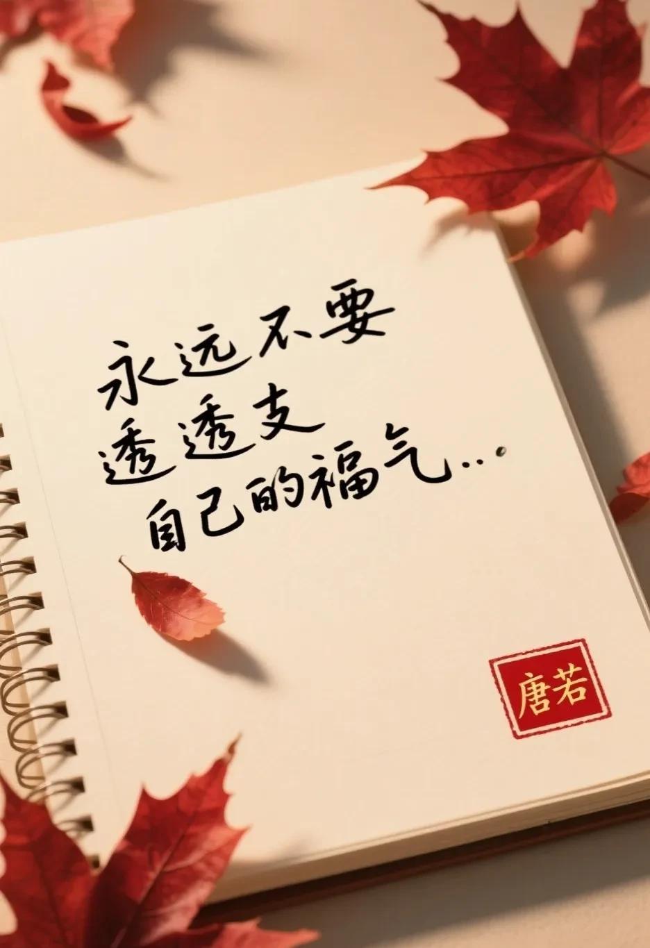 永远不要透支自己的福气
众人皆求福，祈福于神佛，求助于外缘，却不知福气非天降甘露