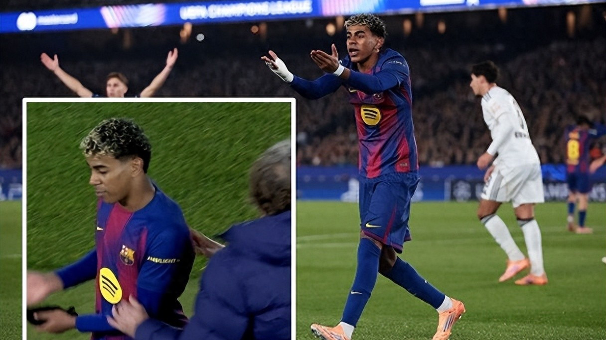 亚马尔被换下面露不悦，弗里克出面解释息事宁人