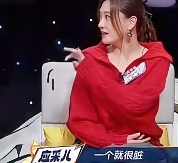 演员应采儿说：“我的两个儿子，性格什么的都是截然不同的，大儿子很脏，小儿子却是很