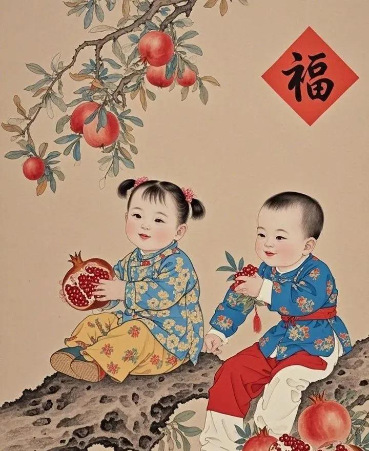 | 古今·生孩子的区别 |
在古代，例如明朝，农民都被禁锢在土地上，不得流动，所