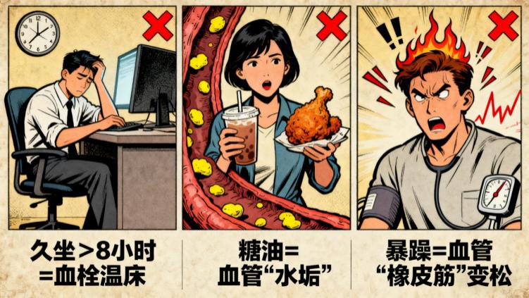 3 分钟看懂 “堵没堵”，这样护血管不踩坑