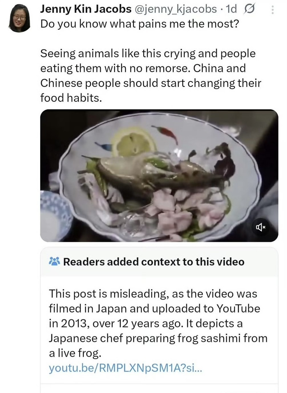 西方动保女的双标嘴脸





---





真是气死人了！有个华裔动保女在