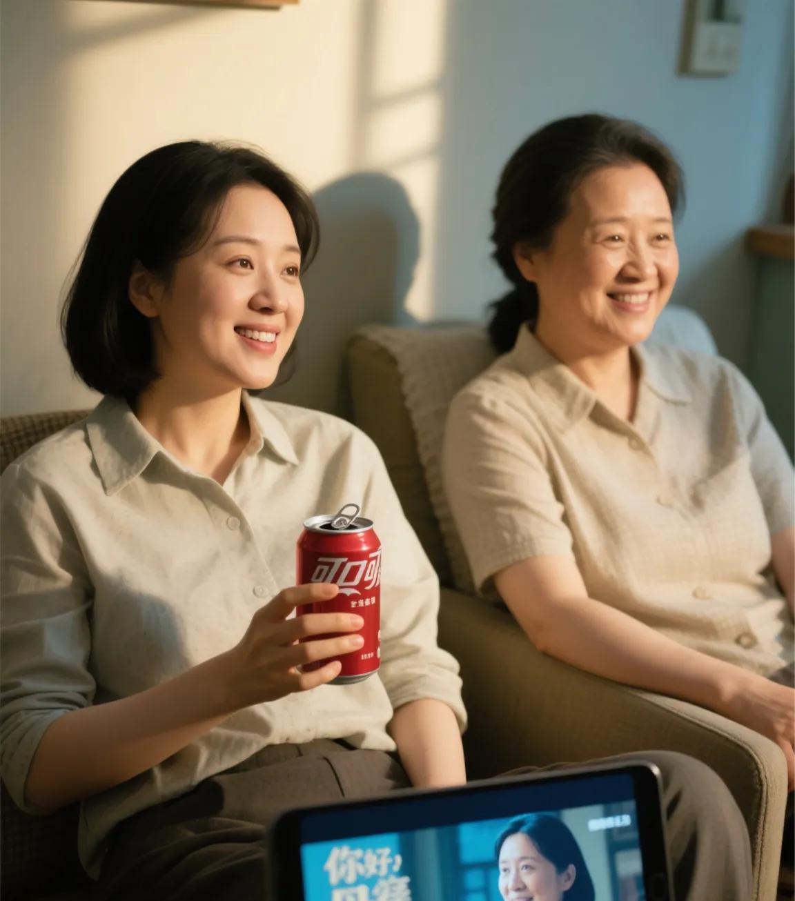 母女共观《你好，母亲》，温情在流淌昨天偶然刷到一条短视频，视频里贾玲和张小斐并肩