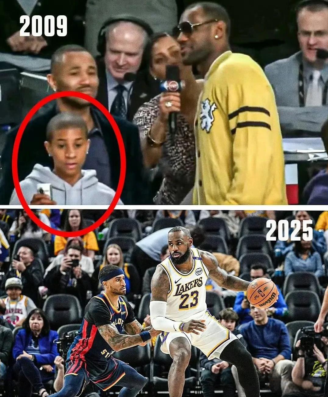 2009年全明星赛，当时的小佩顿还只是一个16岁的年轻人，怎么这么显小？
那时候