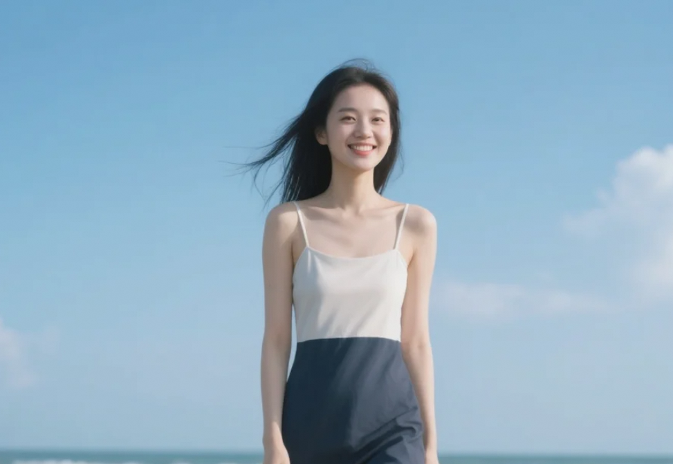 你知道吗？每次穿上这条连衣裙，我都会觉得自己十分自信。