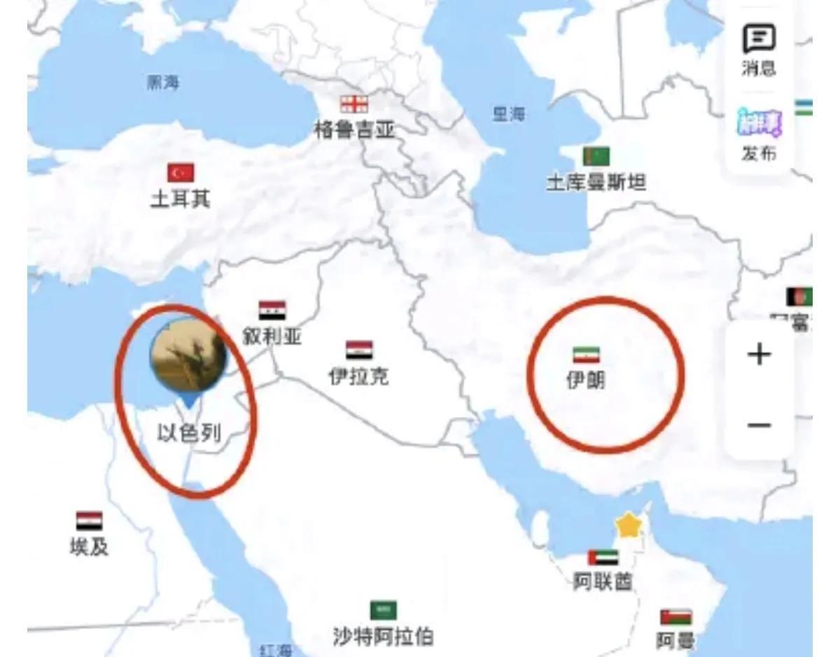 有网友分析：“我觉得以色列攻击伊朗其背后的真正原因应该是美国国内暴乱所导致的矛盾