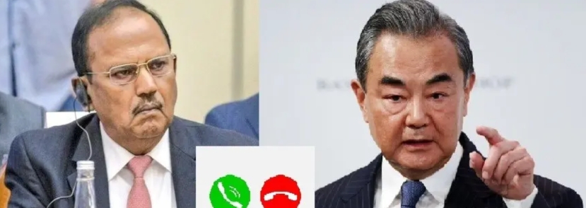 印度国家安全顾问多瓦尔与中国外长王毅通电话，最关键的一句话是声称“战争不是印方的