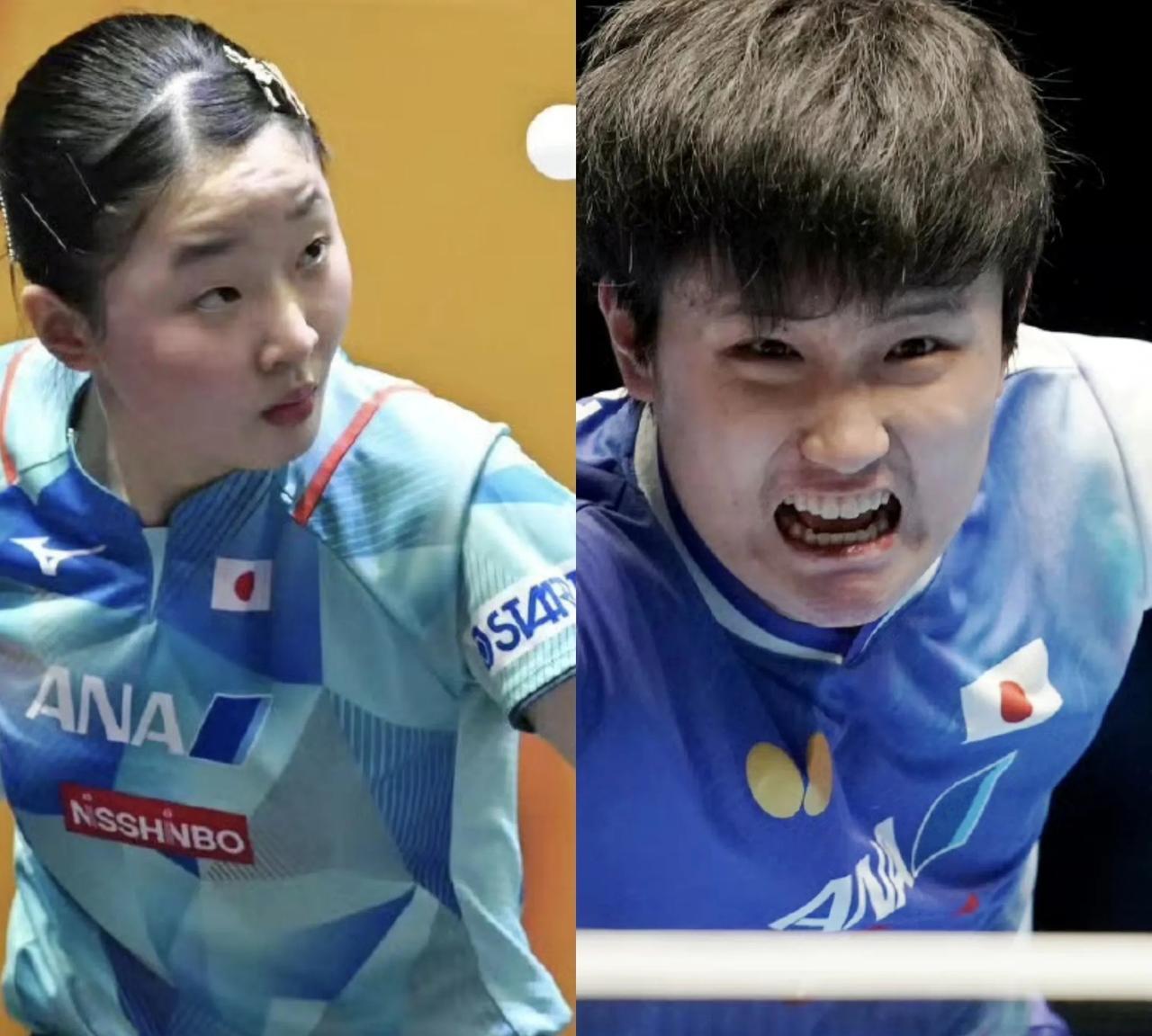 张本兄妹，6月萨格勒布开启混双啦！
世乒赛张本美和/松岛辉空组合冲劲十足，可是1