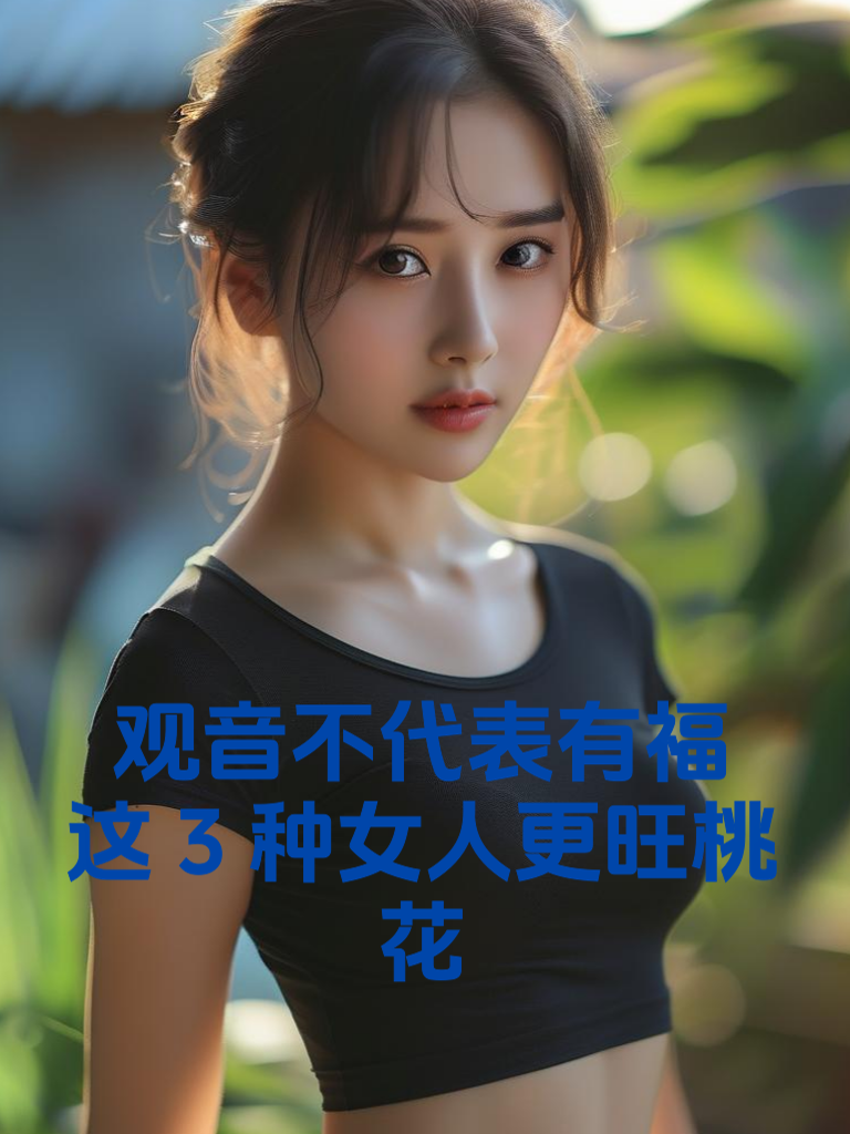 观音不代表有福，这3种女人更旺桃花！