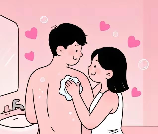 你们结婚后，还会和老婆或者老公在一起洗澡吗？
刚结婚那会，天天腻在一起，如胶似漆