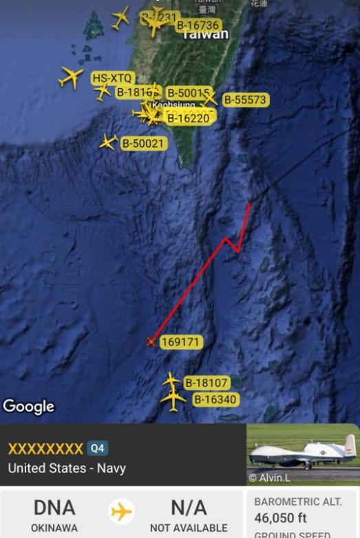 【美军战略侦察无人机硬闯黄岩岛空域遭拦截，返航时连呼号都换了！】
9月10日，一
