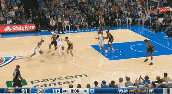 #nba# 亚力山大这么可怕，知道他怎么打，就是挡不住啊。
这球亚力山大真的爆打