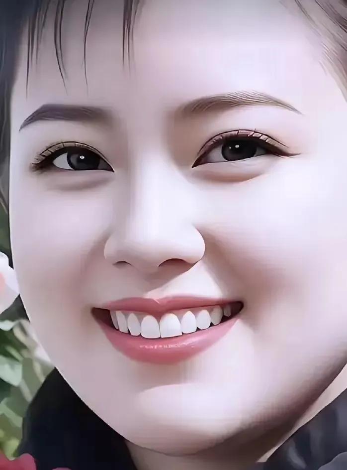 娥眉黛目笑成痴，
青丝垂额韵如诗。
沉鱼落雁自羞愧，
……请友续句
【疑是仙姝醉