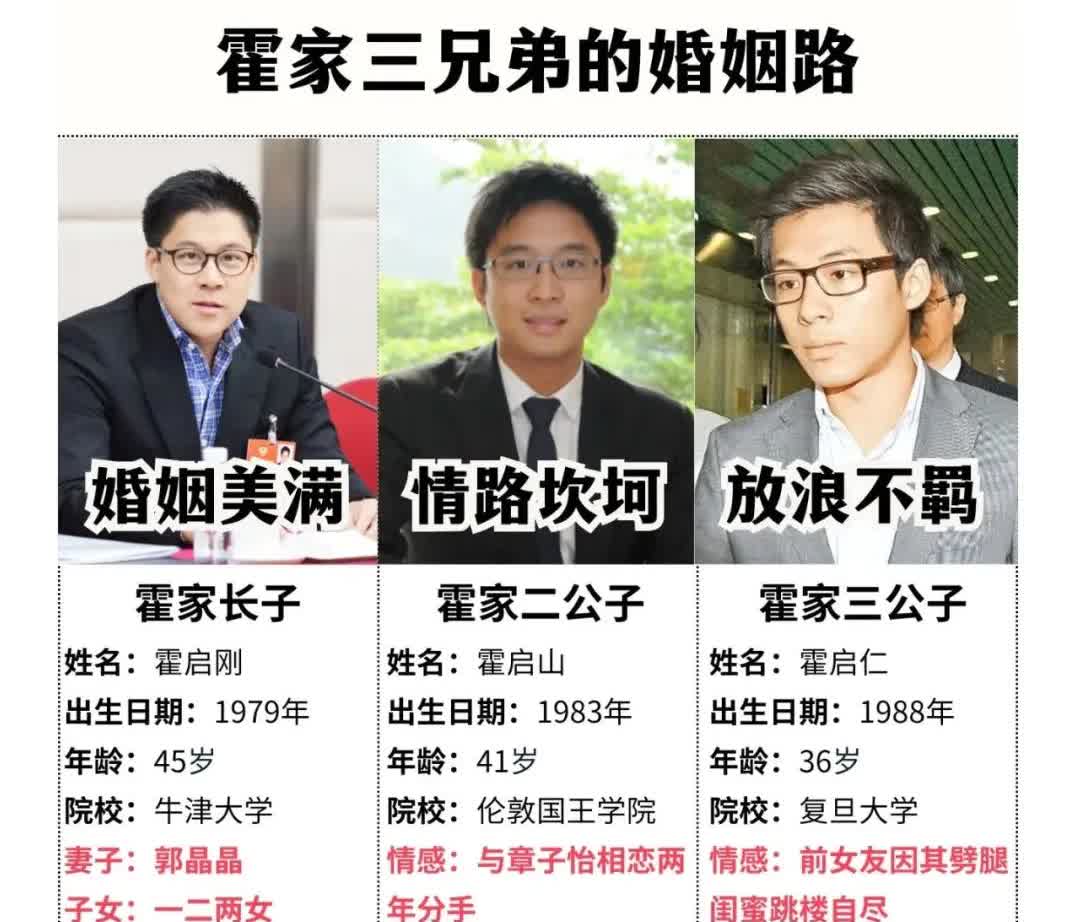 全网最心酸的人应该是霍启山了
他想破脑袋也想不明白
自己不比弟弟差，弟弟霍启