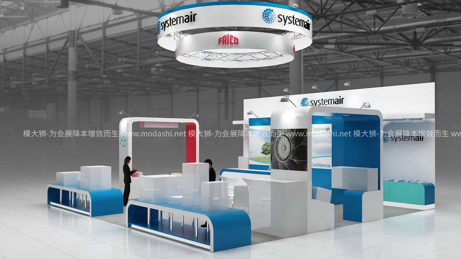 展台3D模型合并贴图没了怎么恢复？---模大狮模型网