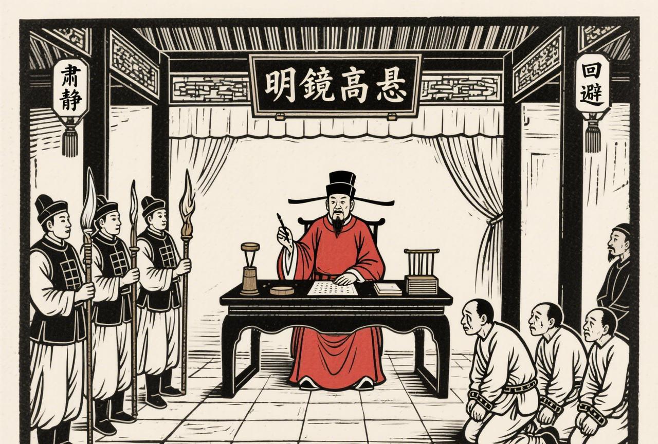宋朝时，一伙强盗抢劫大户，县令经过周密部署，把他们全部擒获了；
其中一个强盗，在
