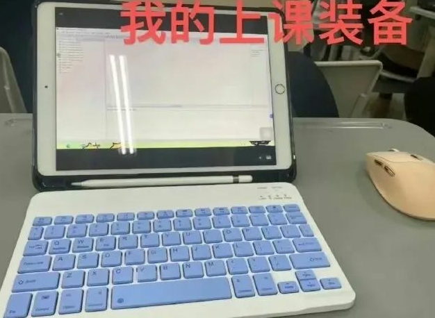 当代大学生有自己的便携式电脑