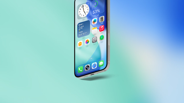 iOS 26 更新，Dock 栏支持液态玻璃了！